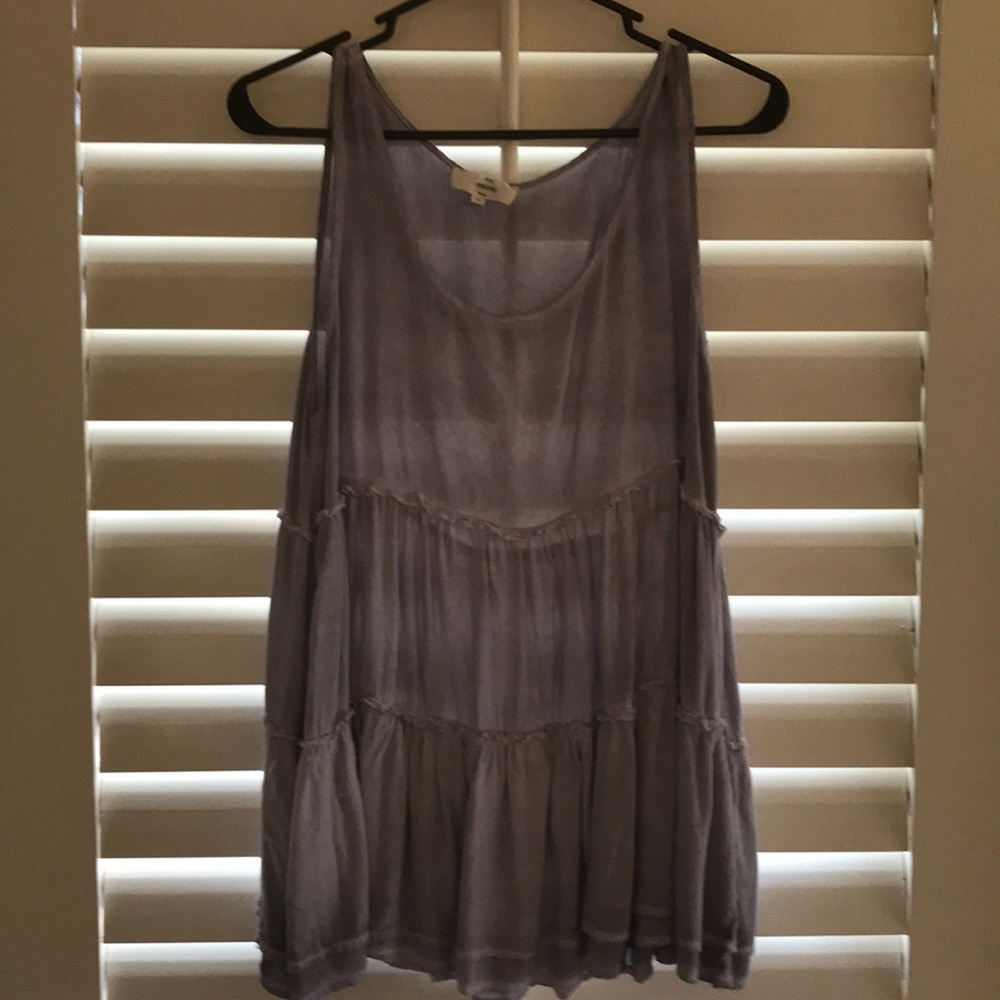light purple tank top